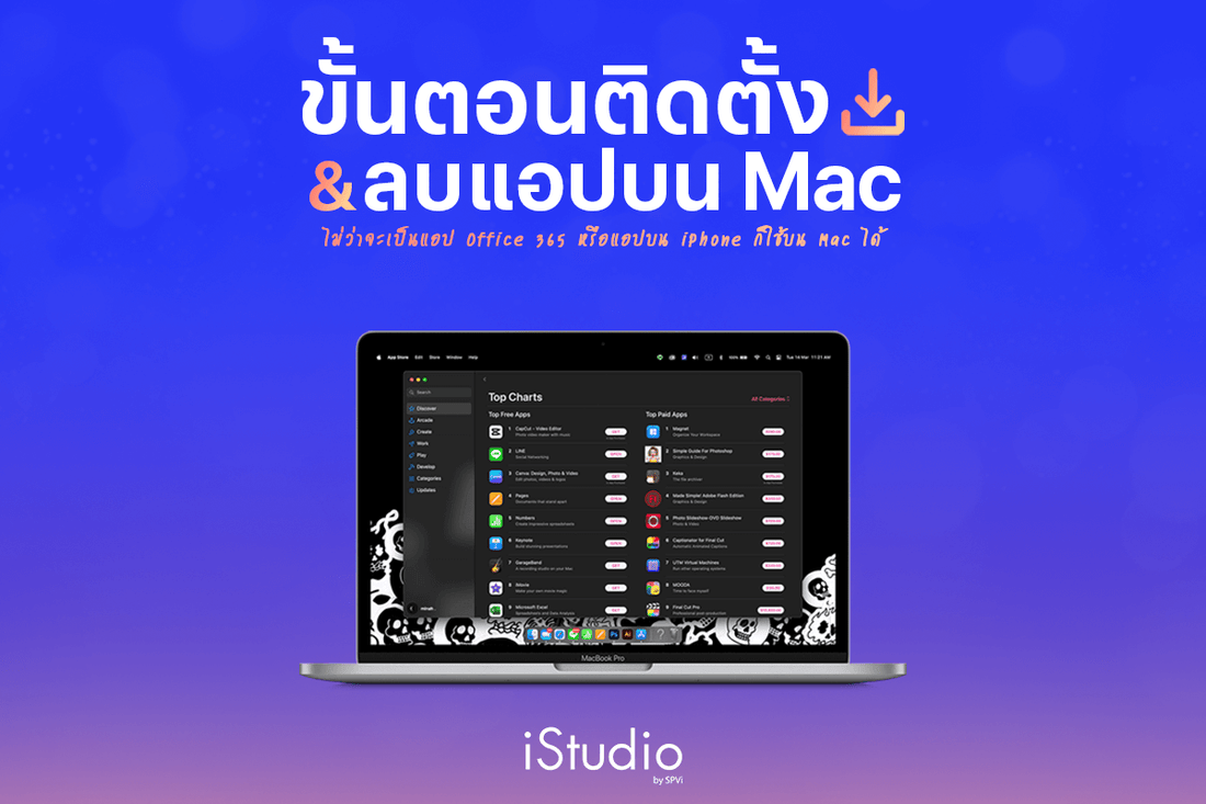 วิธีติดตั้งแอปบน MacBook