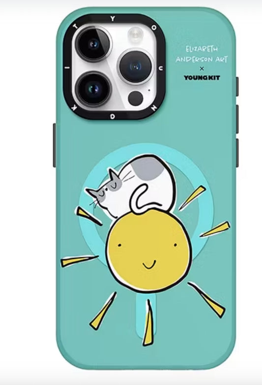 เคส Youngkit Kitty iPhone 15 Green