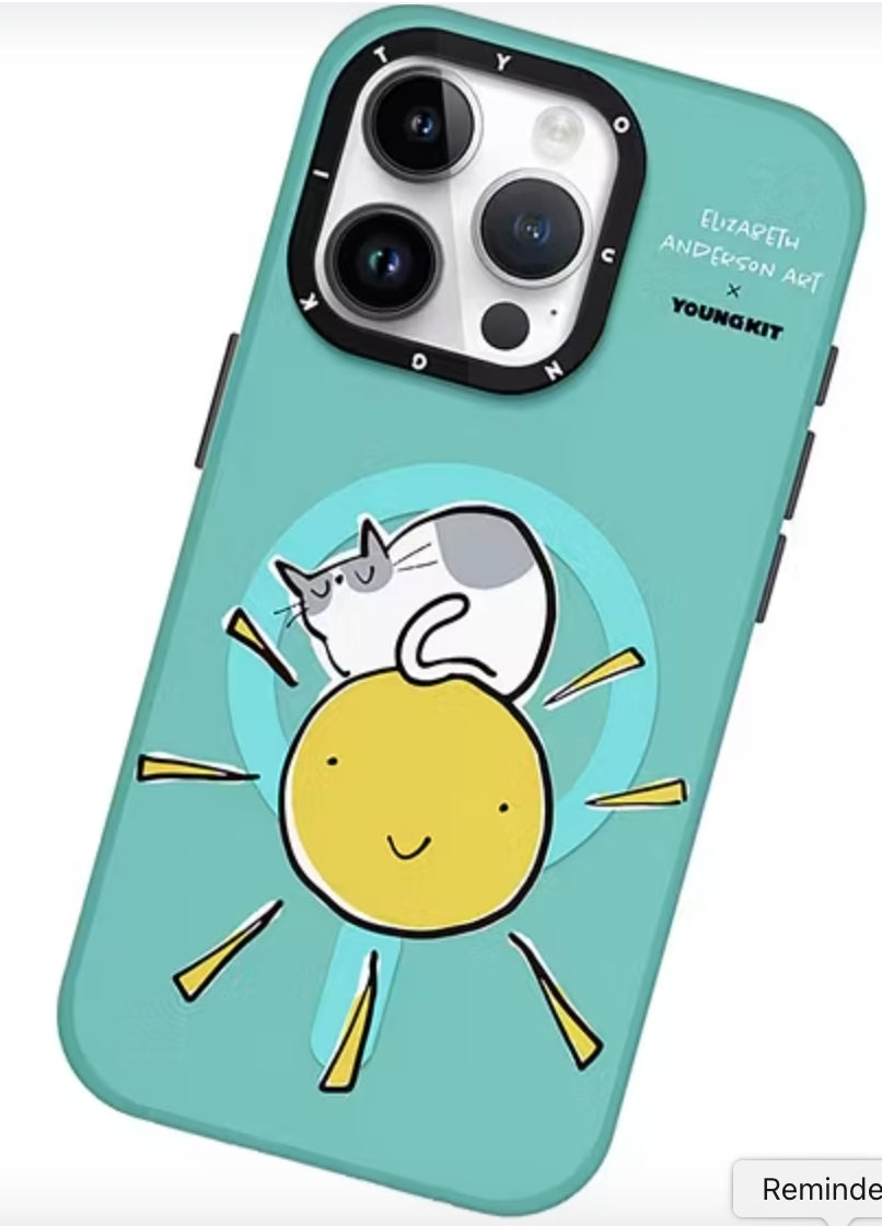 เคส Youngkit Kitty iPhone 15 Green