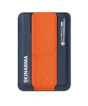 Skinarma Magnetic Cardholder with Grip-Stand Kado Navy/Orange