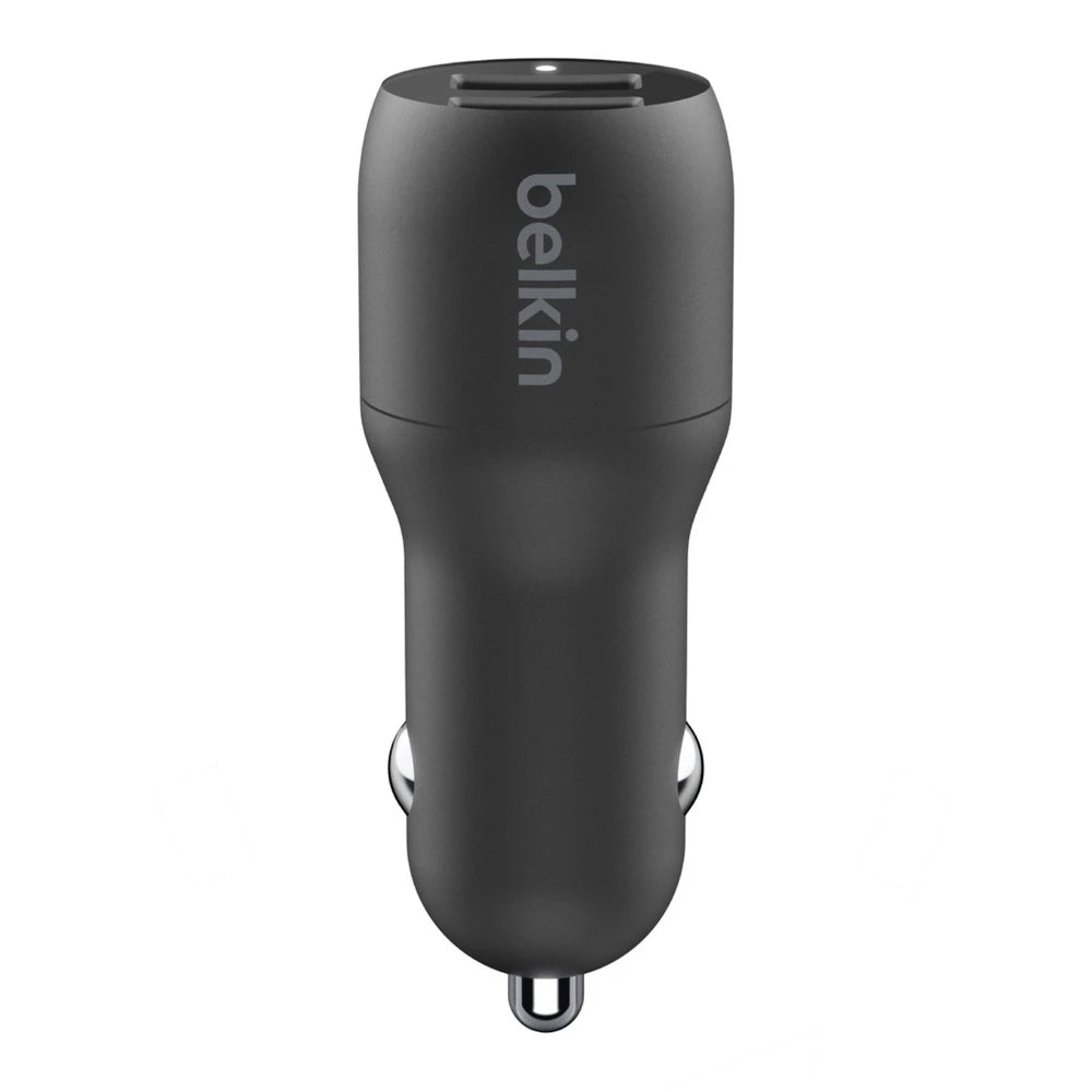 ที่ชาร์จในรถยนต์ Belkin Dual 24W 1 USB-A Black