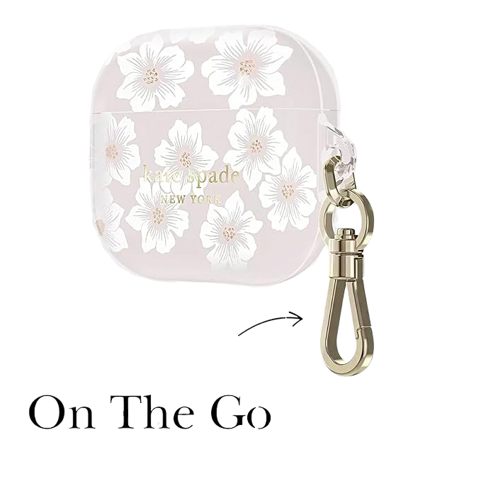 เคส Kate Spade New York Protective AirPods Pro 1/2 Hollyhock Cream