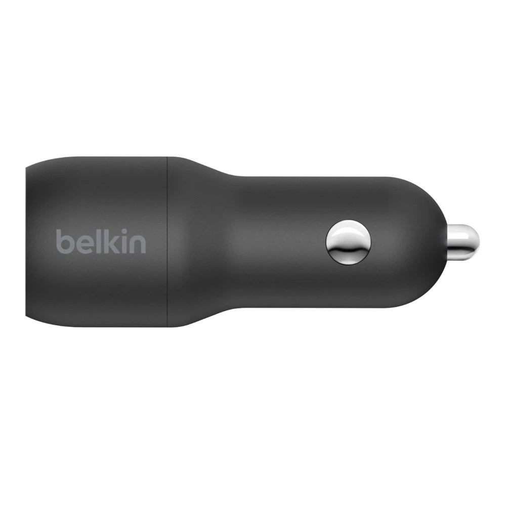 ที่ชาร์จในรถยนต์ Belkin Dual 24W 1 USB-A Black