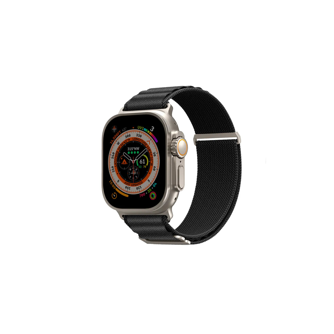 สายApple Watch Skinarma Kobu 49mm Black