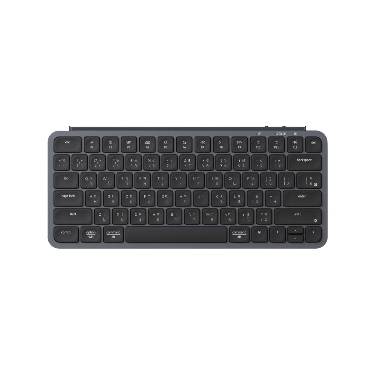 คีย์บอร์ดไร้สาย Keychron B1 Pro Space gray