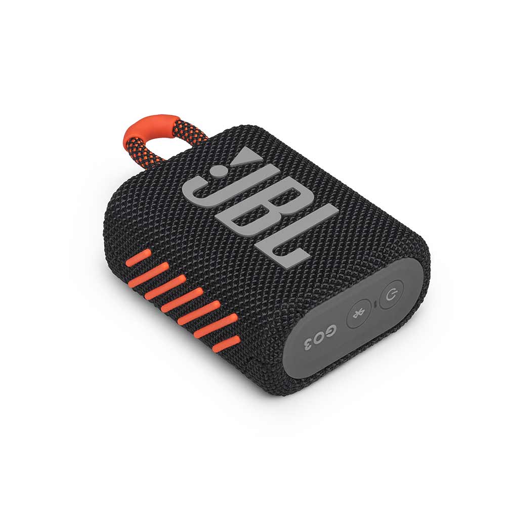 JBL Go3 Bluetooth Speaker Black Orange