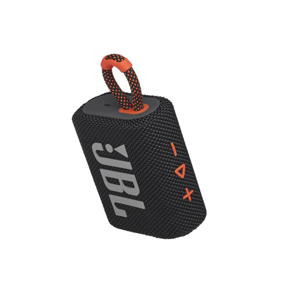 JBL Go3 Bluetooth Speaker Black Orange