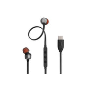 JBL Tune 310C USB | Wired Hi-Res In-Ear Headphones Black