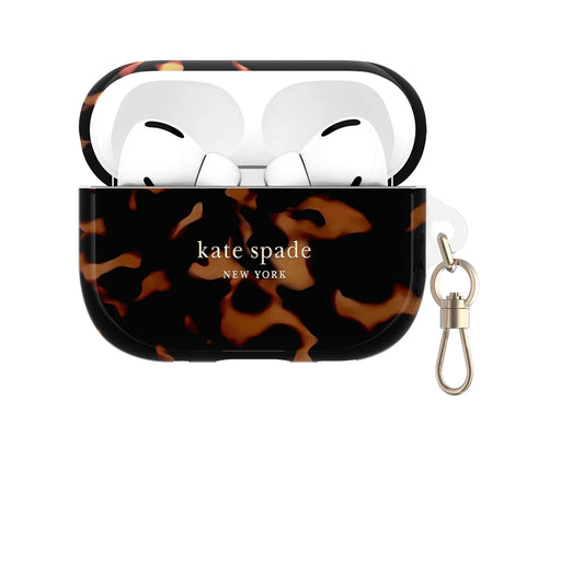 เคส Kate Spade New York Protective AirPods Pro 1/2 Transparent Tortoise