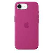 เคสซิลิโคนสำหรับ iPhone 16e - สีม่วงฟิวเซีย