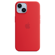 iPhone 14 Silicone Case with MagSafe - (PRODUCT)RED