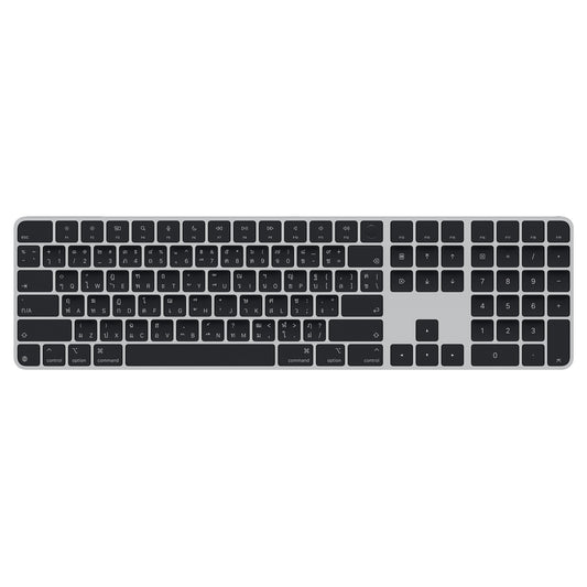 Magic Keyboard with Touch ID and Numeric Keypad for Mac models with Apple silicon - Thai - Black Keys