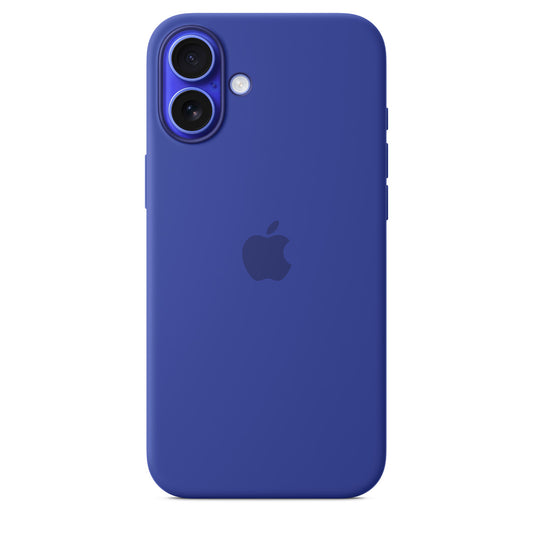 iPhone 16 Plus Silicone Case with MagSafe Ultramarine