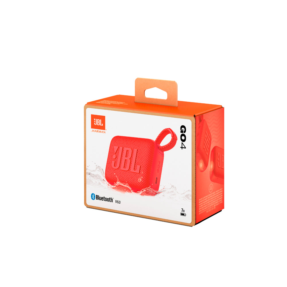 JBL Go4 Bluetooth Speaker Red