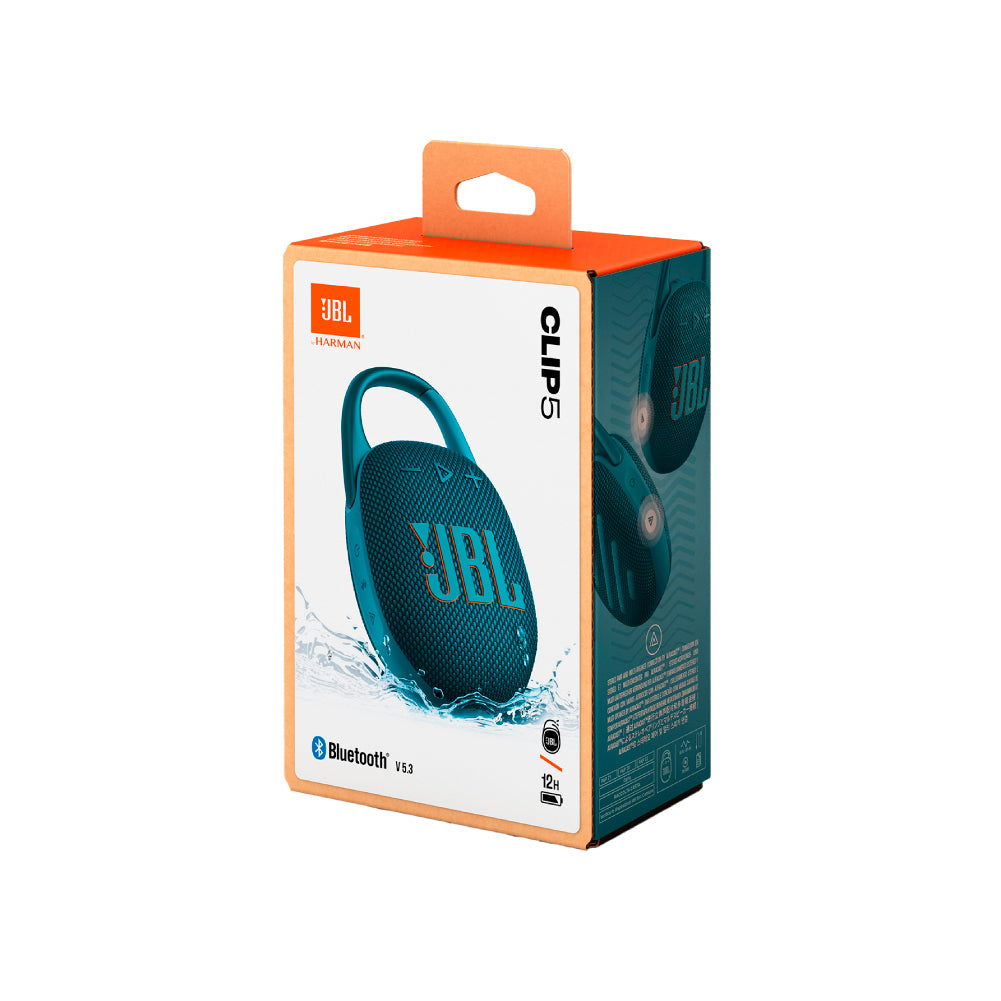 JBL Clip 5 Bluetooth Speaker Blue