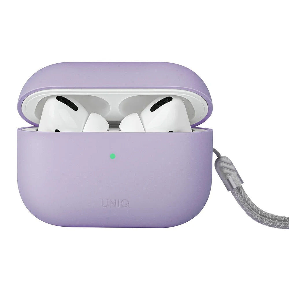 เคส Uniq AirPods Pro 2 Lino Silicone Lavender