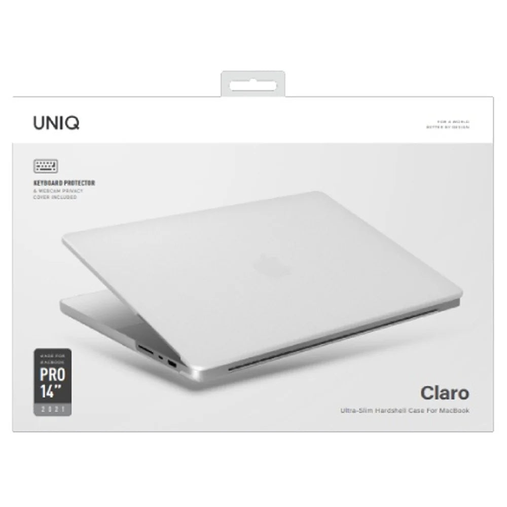 เคส Uniq Macbook Pro 14 Claro Dove Matte Clear