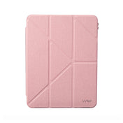 เคส Wroof iPad Air 5 Evo Crystal Folio Case-Pink