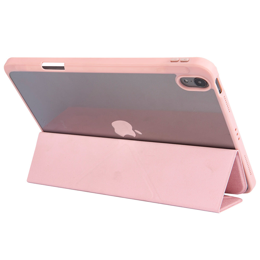 เคส Wroof iPad Air 5 Evo Crystal Folio Case-Pink