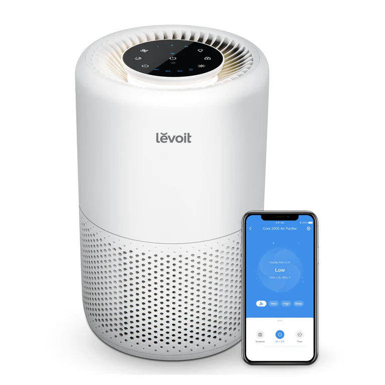 เครื่องฟอกอากาศ Levoit Core 200s True Hepa Air Purifier White