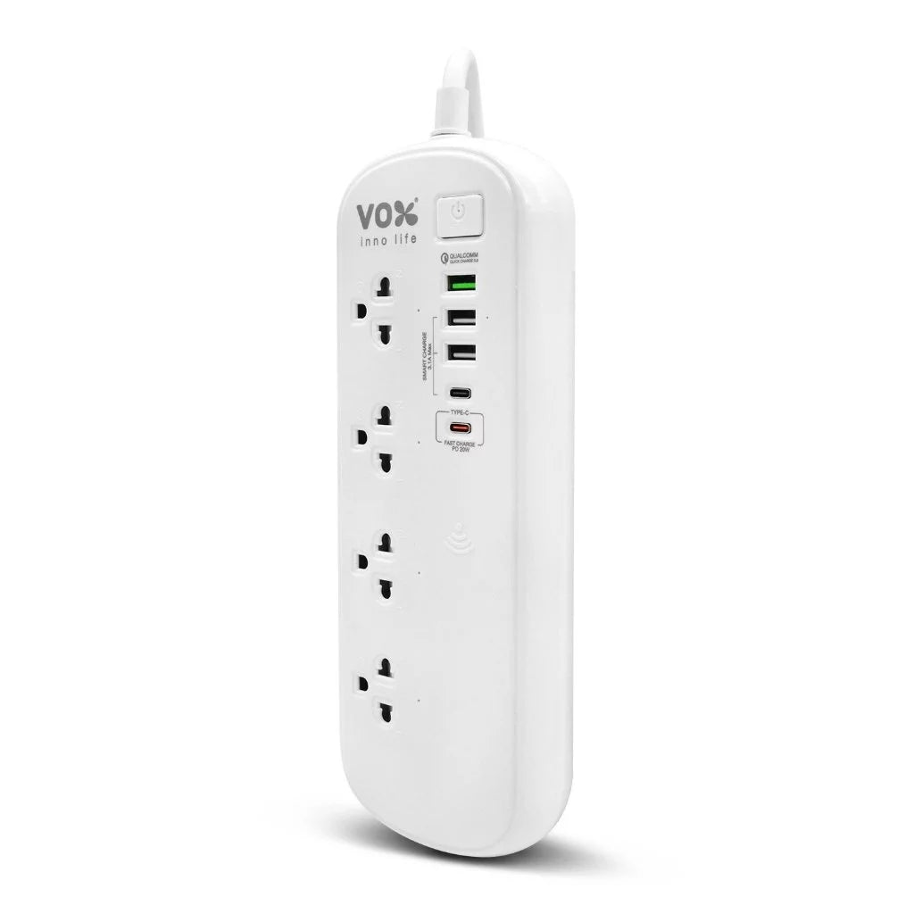 ปลั๊กไฟ VOX Smart Plug City Life F5ST3-VXA1-4151 White