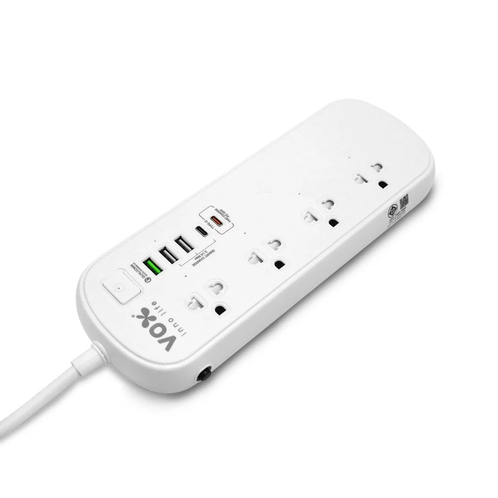 ปลั๊กไฟ VOX Smart Plug City Life F5ST3-VXA1-4151 White