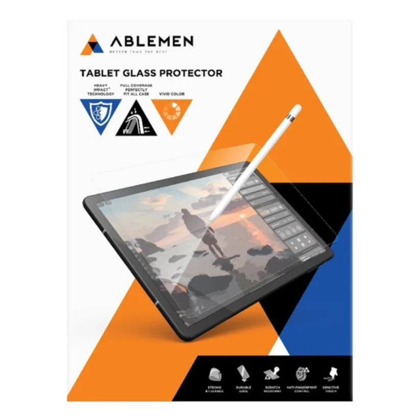 Ablemen Tempered Glass Ultra Clear Ipad Air4/5 10.9Inch/Pro 11Inch 2018-2021