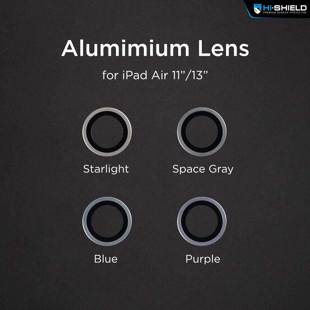 ฟิล์มกันรอยกล้อง Hisheld Aluminium Lens iPad Air 4/5/11/13 Star Light