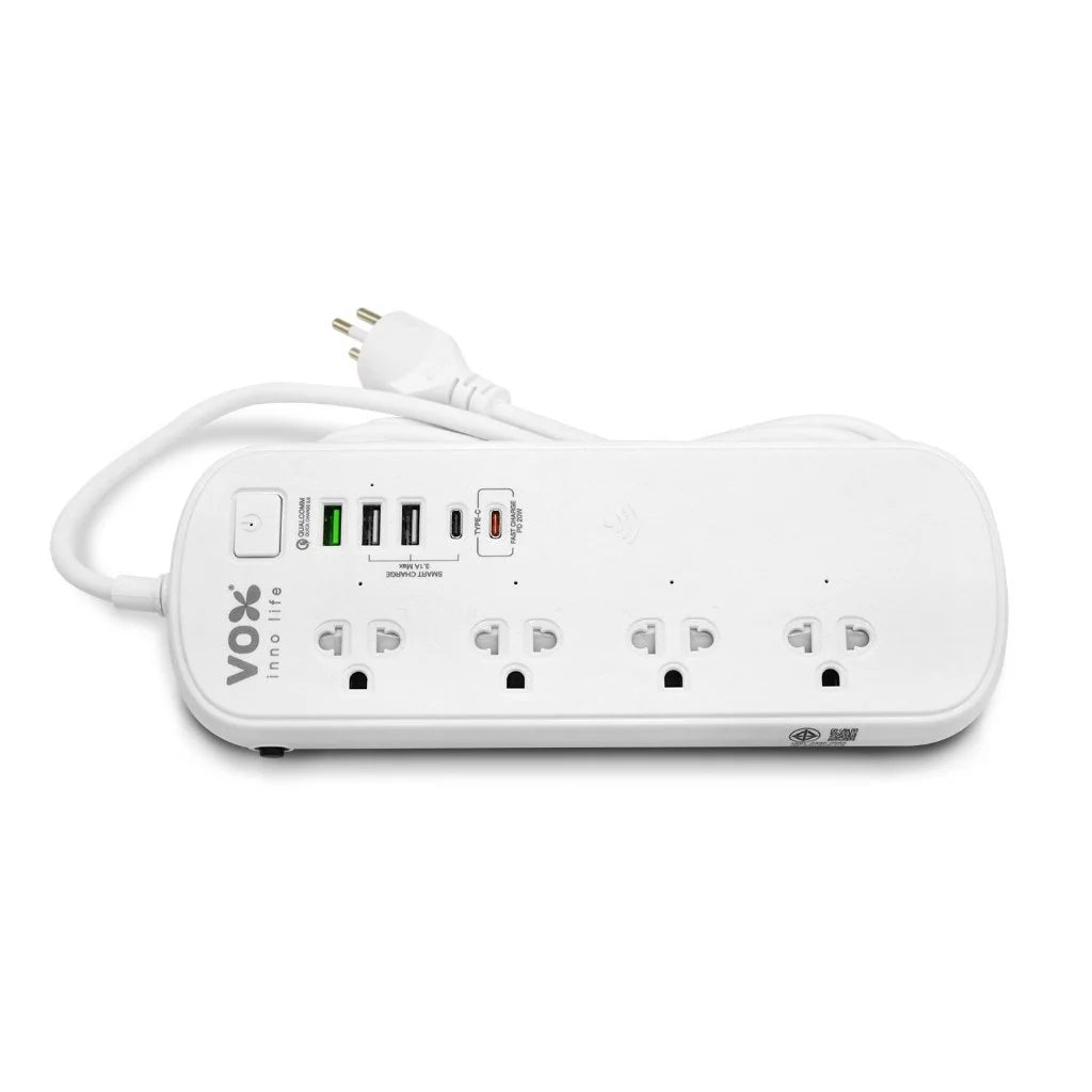 ปลั๊กไฟ VOX Smart Plug City Life F5ST3-VXA1-4151 White