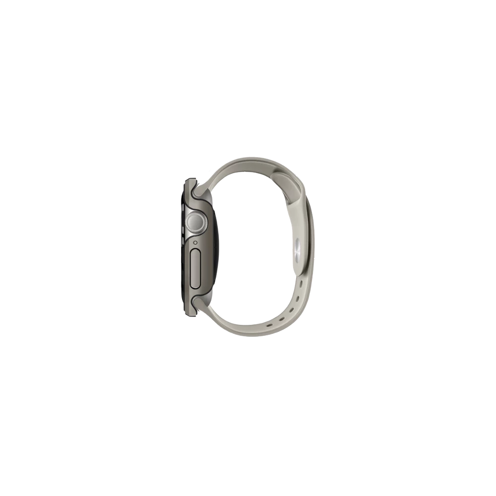 เคส Uniq Valencia Apple Watch Series 10 46mm Titanium Silver