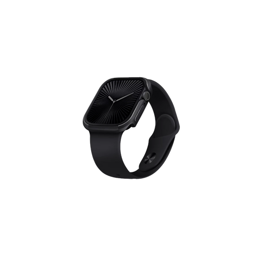 เคส Uniq Valencia Apple Watch Series 10 42mm Midnight Black