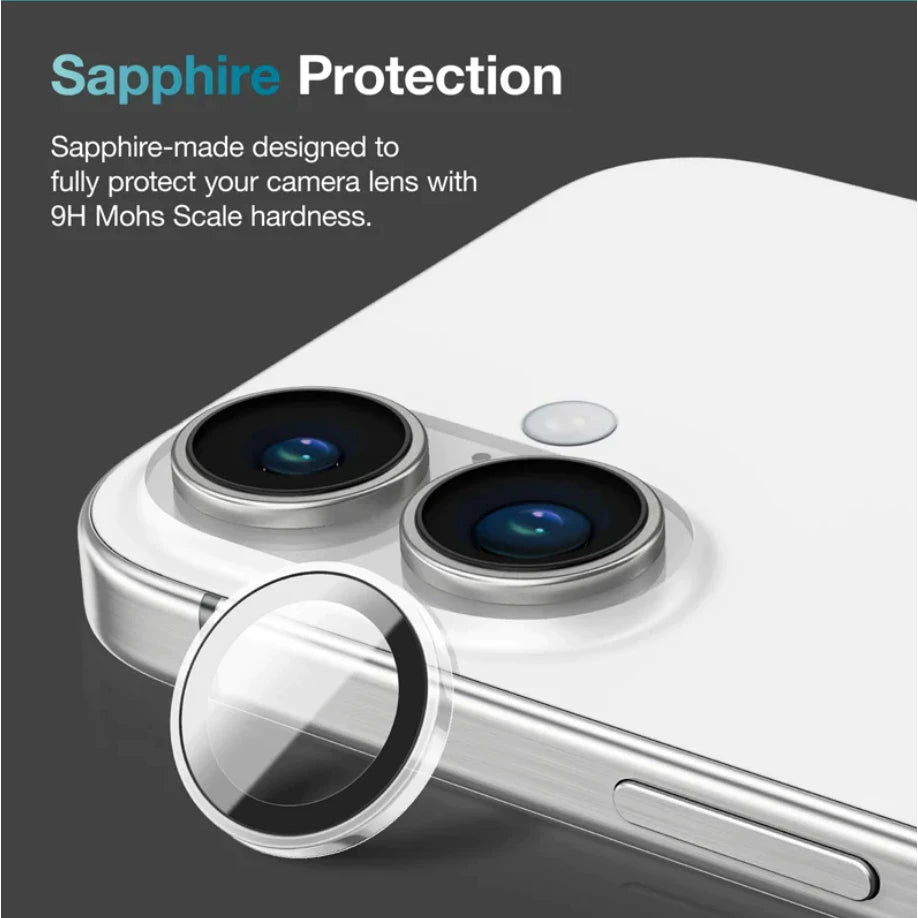 ฟิล์มกันเลนส์ Amazingthing Camera Lens Sapphire iPhone 16 Pro/16 Pro Max Titanium