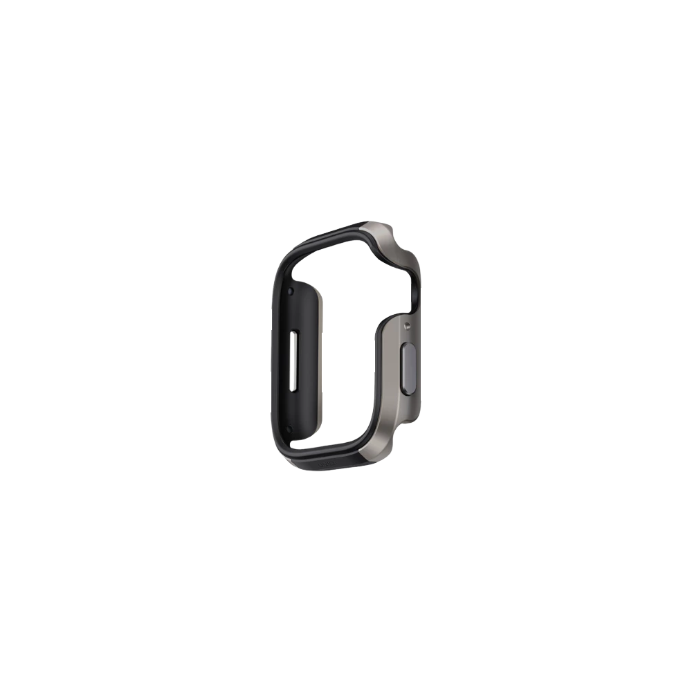 เคส Uniq Valencia Apple Watch Series 10 46mm Titanium Silver