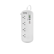 ปลั๊กไฟ VOX Smart Plug City Life F5ST3-VXA1-4151 White